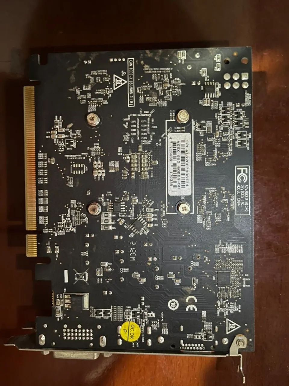 Placa de Vídeo AMD Radeon RX 550 4GB - Foto 2
