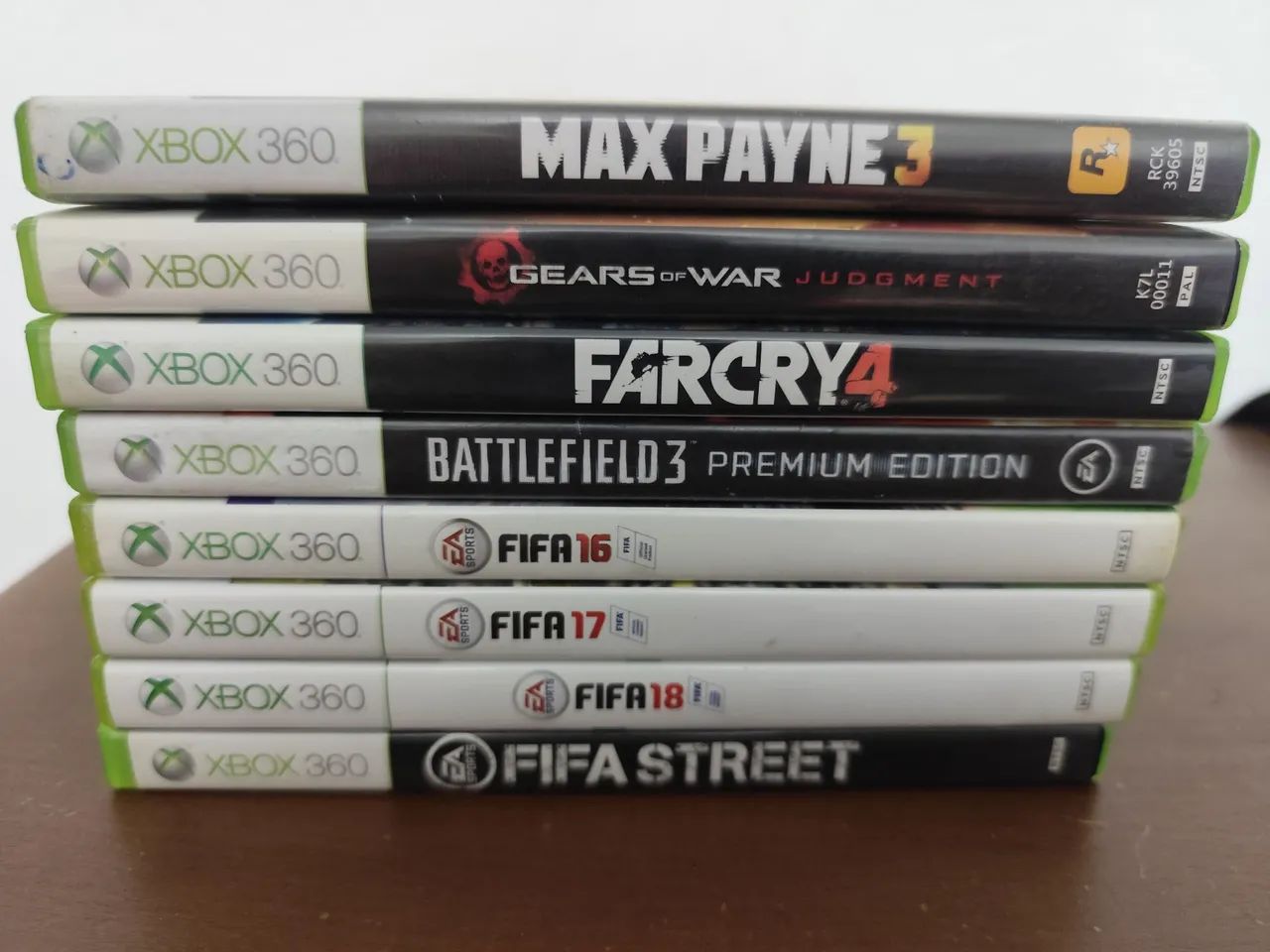 Lote de 8 Jogos Xbox 360 - Diversos Gêneros