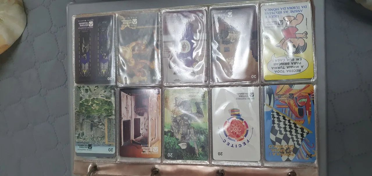 Coleção de cartões Telefone antigo . Com 180 cartões. Valor 300 reais mínimo  - Foto 3