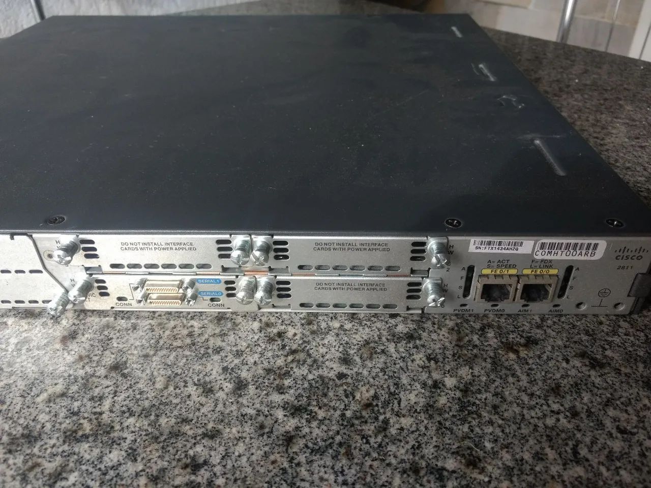 ROTEADOR CISCO 2800 - Foto 3