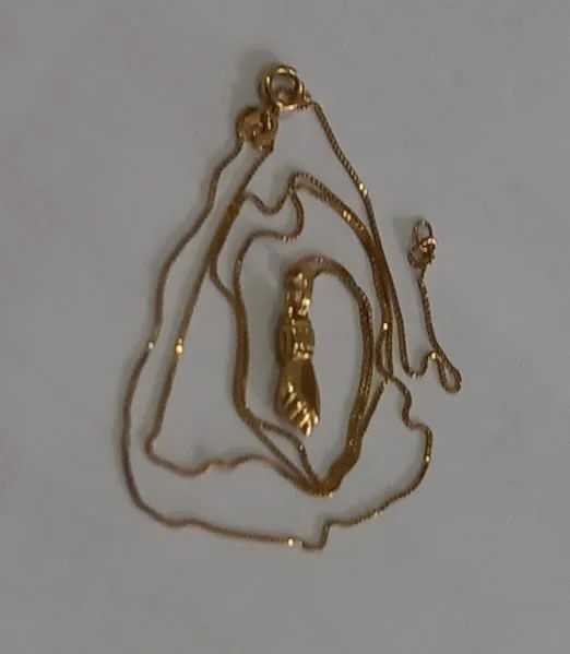 Corrente de Ouro Com Pingente (Figa) - Foto 3