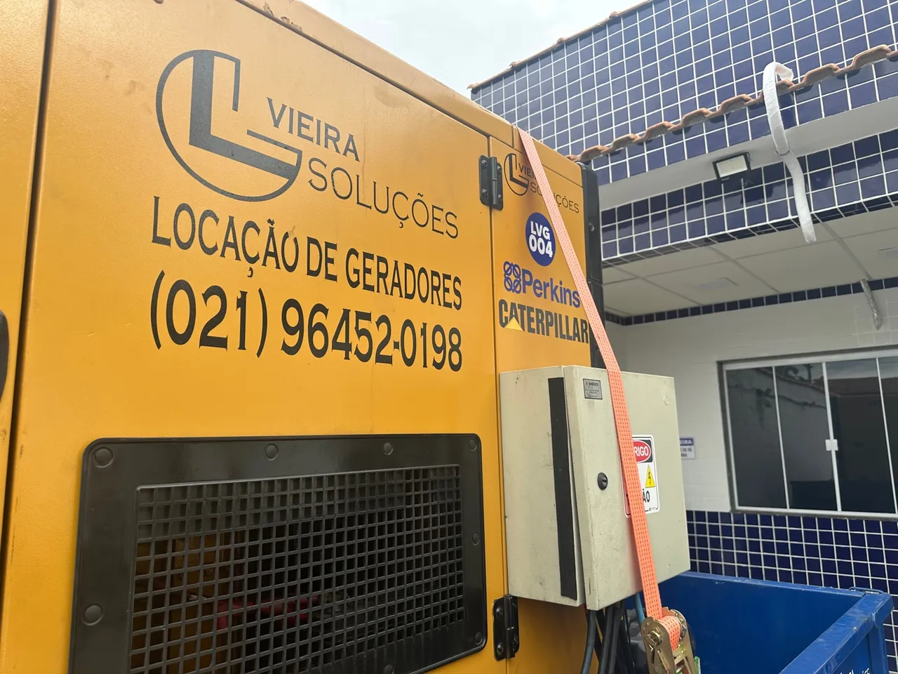 GERADOR DE ENERGIA A DIESEL - 75KVA