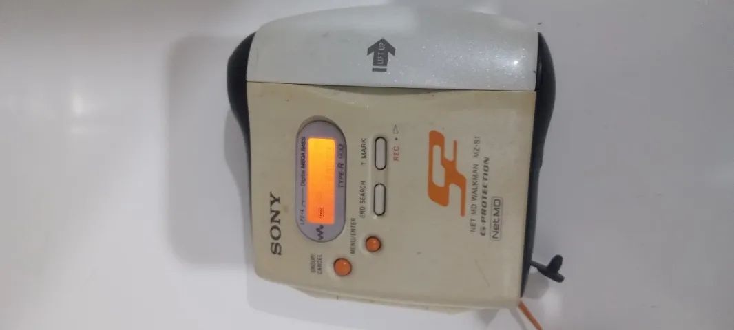 Sony Net MD Walkman MZ-S1 Gravador de MD - Aparelhos de Som