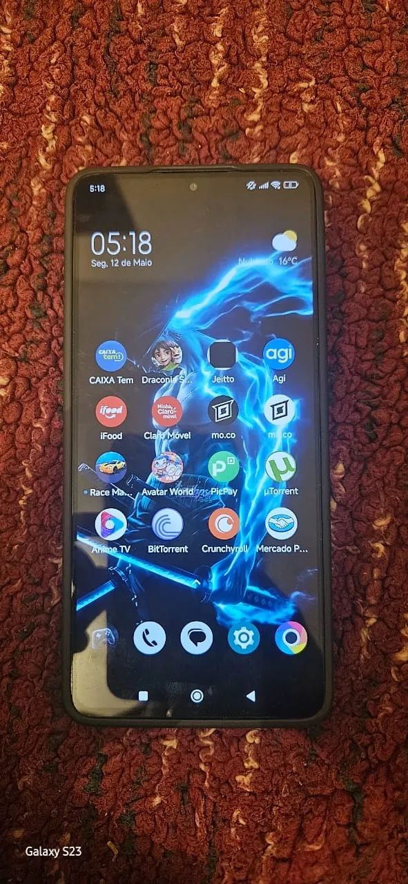 Celular poco x6 pro 12+8 gb de ram 512 armazenamento 