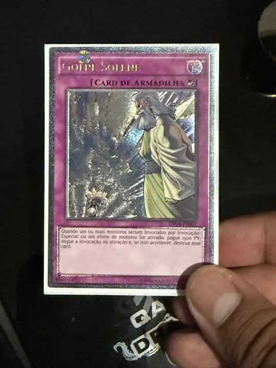 Golpe Solene Ultimate - Card de Armadilha Yugioh