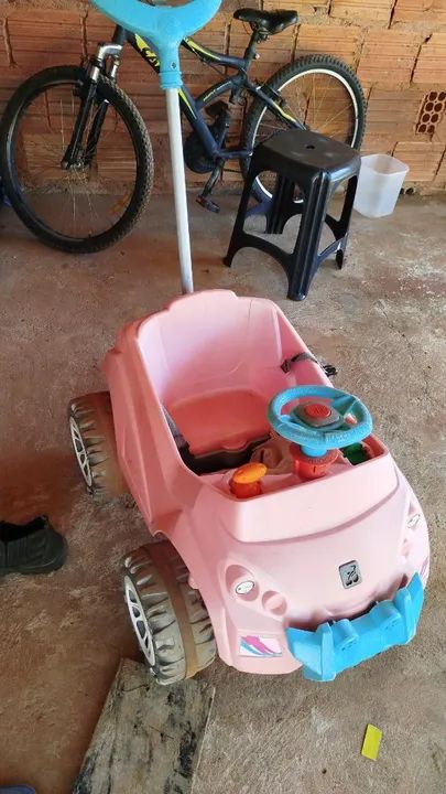 Baby Cros pedal bandeirante- Rosa - Foto 5