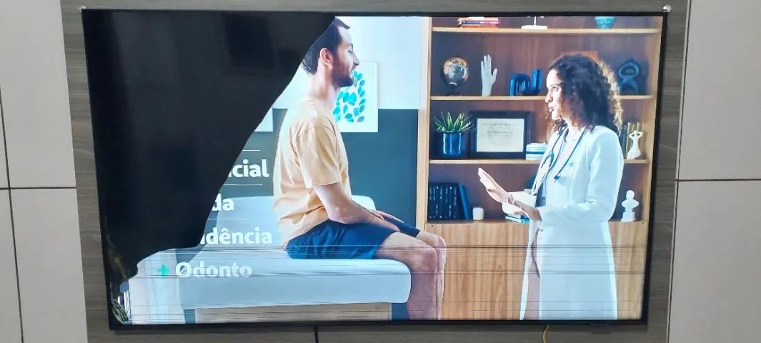 Tv 55 4k samsung tela quebrada 