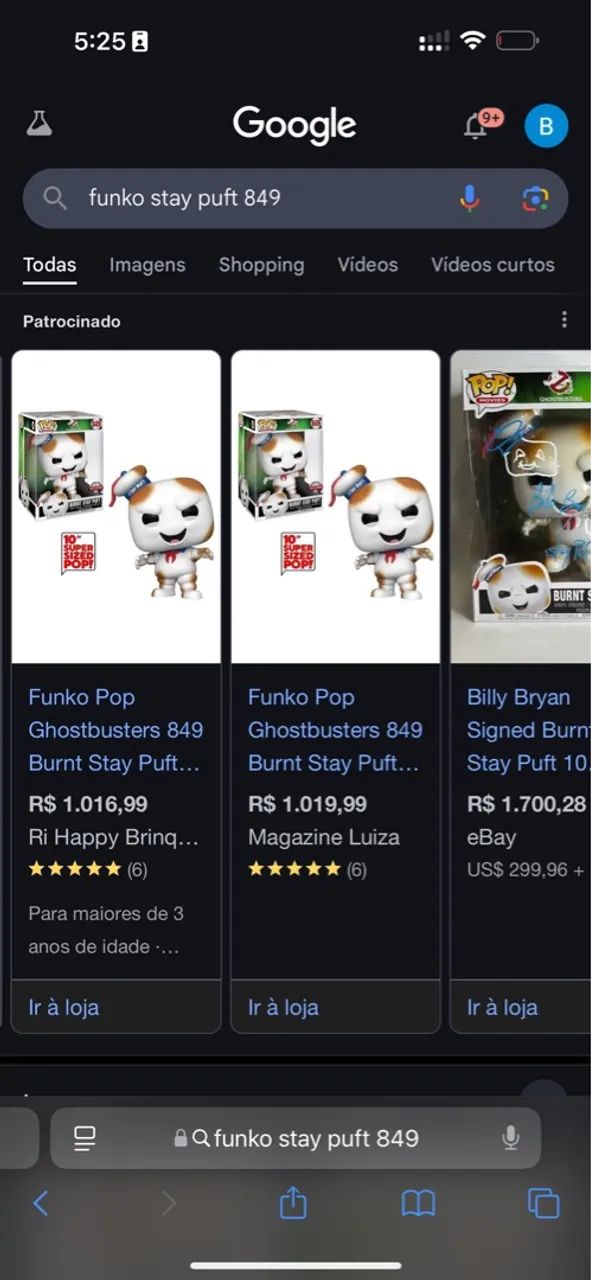Funko Pop Ghostbusters 849 Burnt Stay Puft 26cm