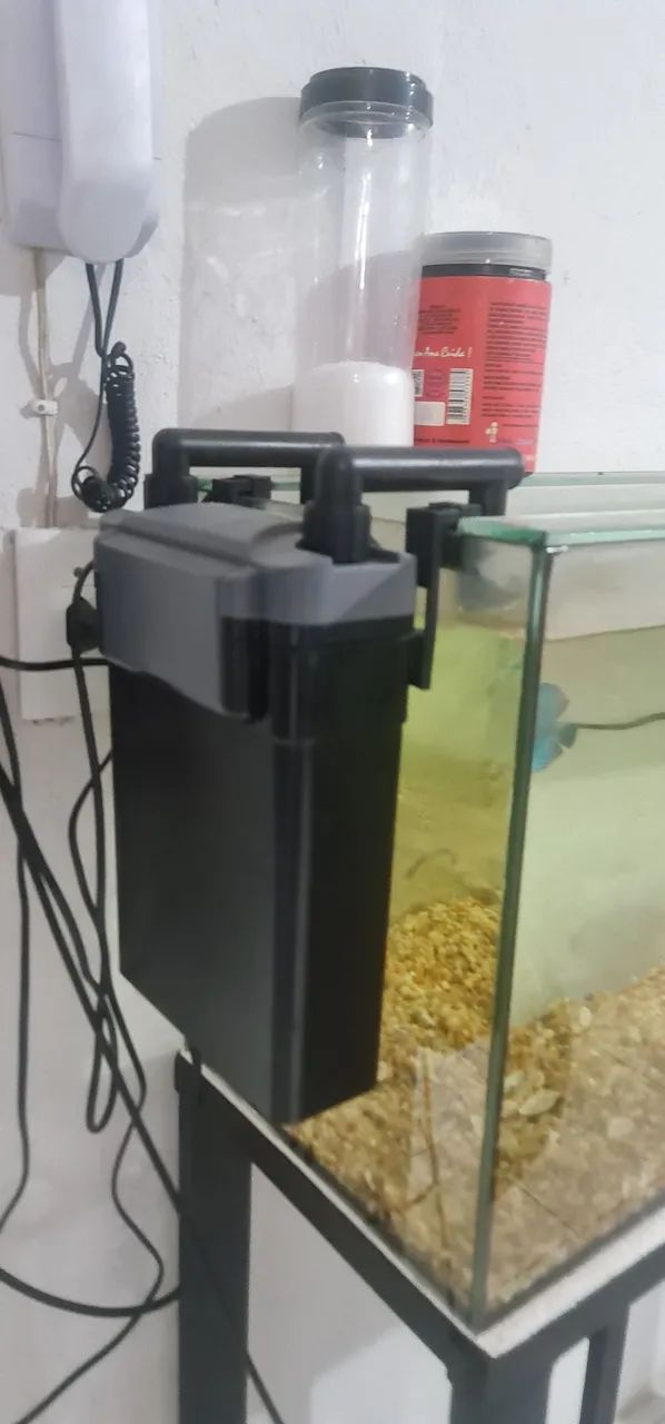 Aquário de água doce com estrutura de ferro - Foto 3