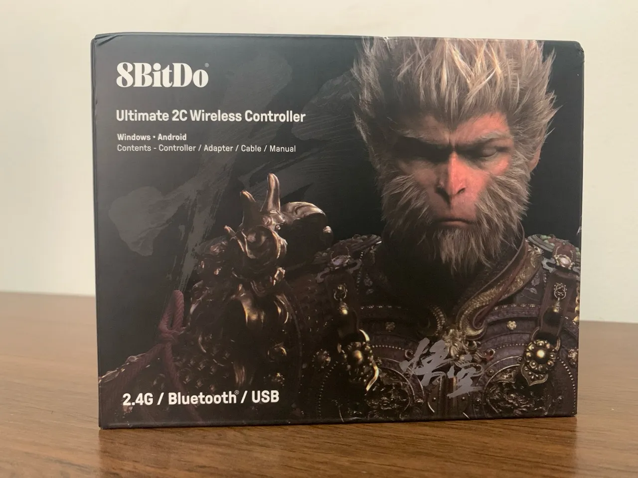 Controle 8BitDo Ultimate 2C Wireless - Edição Black Myth: Wukong