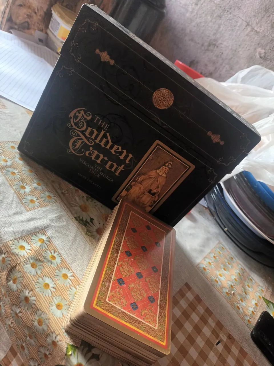 Baralho The Golden Tarot Visconti-Sforza Deck