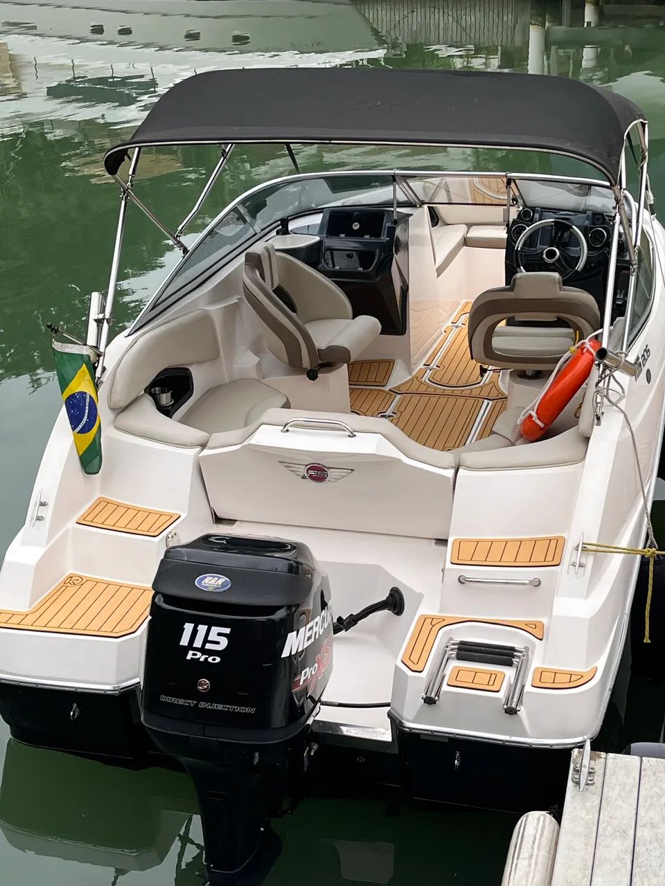 Lancha FS 205 toda nova recém revisada - Foto 11