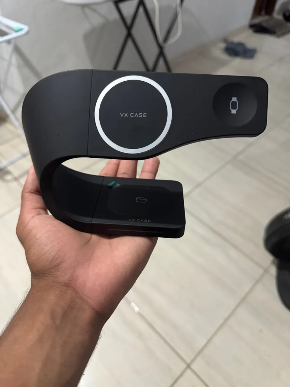 CARREGADOR WIRELESS 4 EM 1 - VX CASE - MAG EASY CHARGER