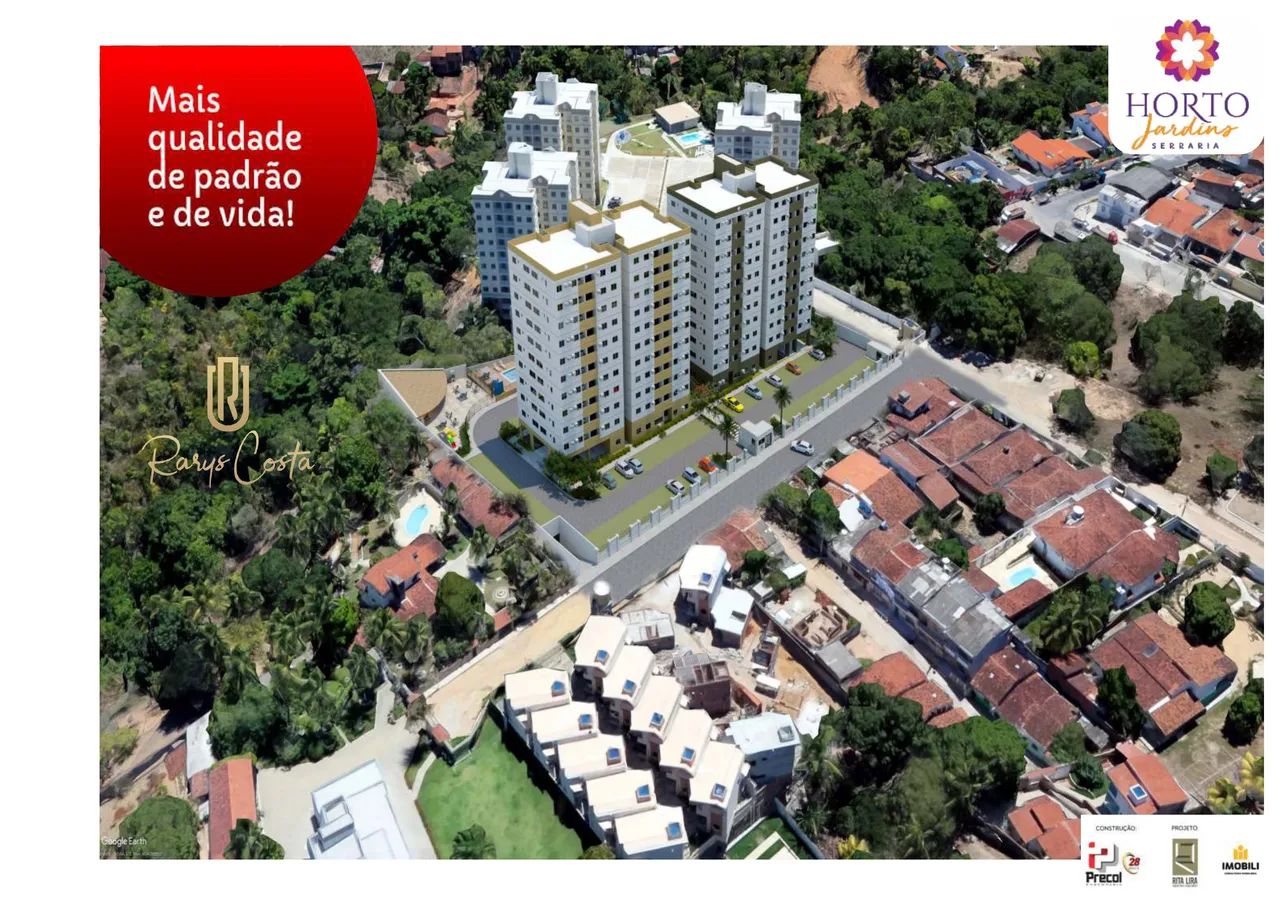 Apartamento HORTO JARDINS com 3 quartos em Serraria - Maceió - AL - Foto 3