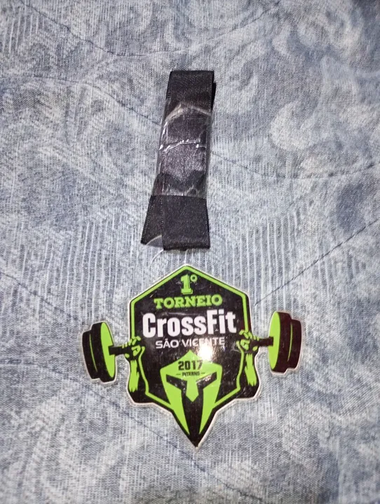Medalha Torneio CrossFit São Vicente