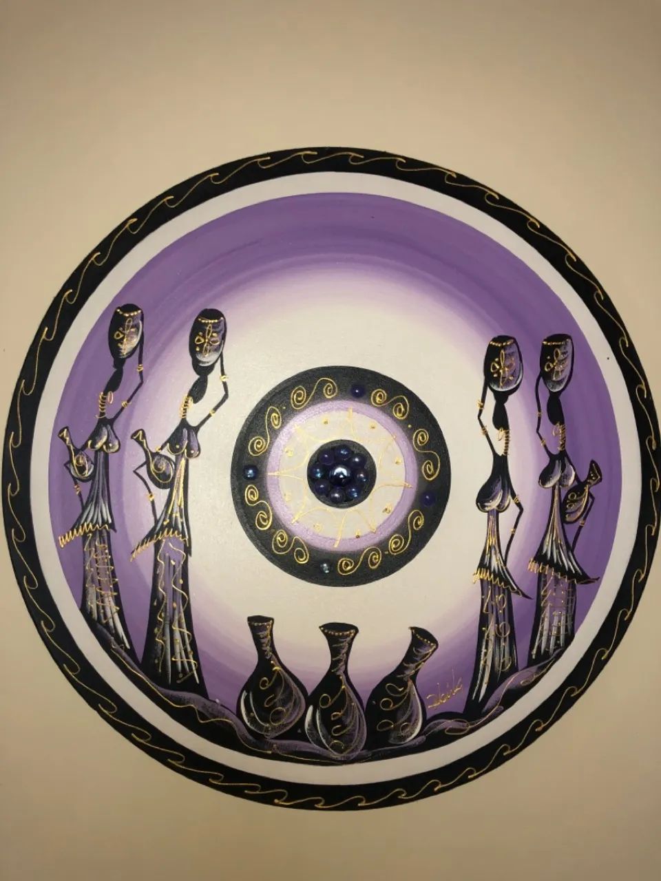 Mandala-Tela circular 