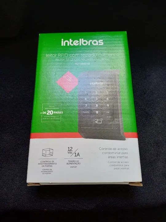 Leitor Rfid Com Teclado Xlt 1000 Id Intelbras