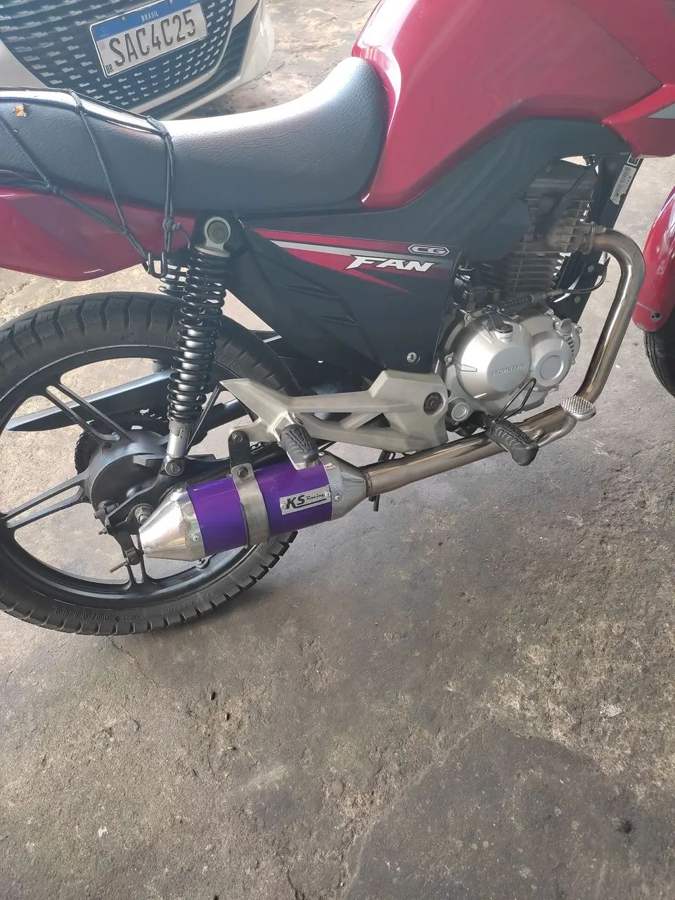 Vendo módulo athlon e escapamento ks em estado de zero  - Foto 2