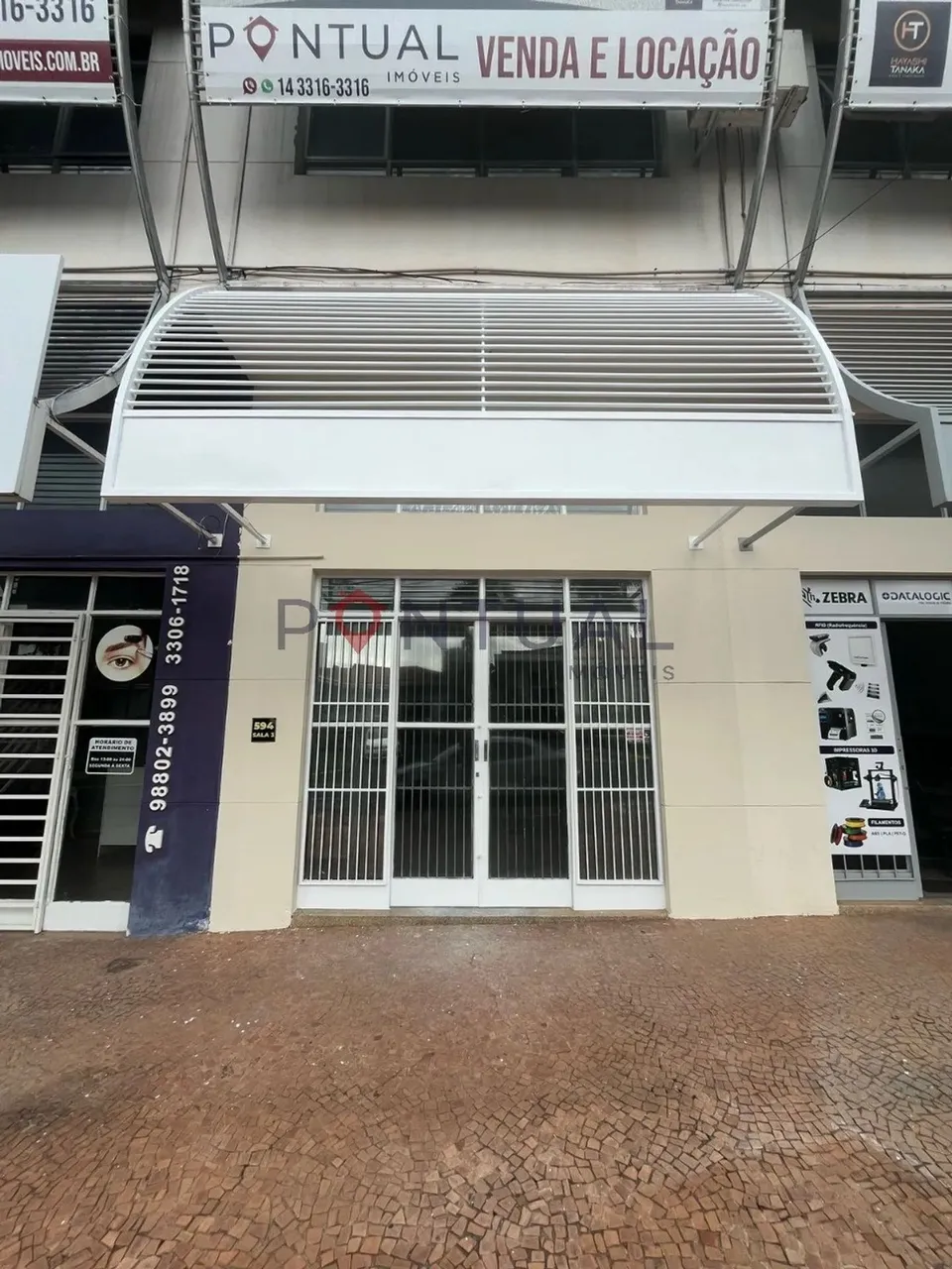 Sala Comercial para Locação em Marília-SP, Bairro Senador Salgado Filho: 2 Salas, 1 Banhei