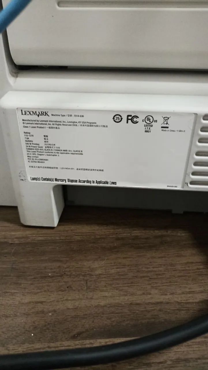 Impressora Multifuncional Monocromática Lexmark X454 - Foto 4