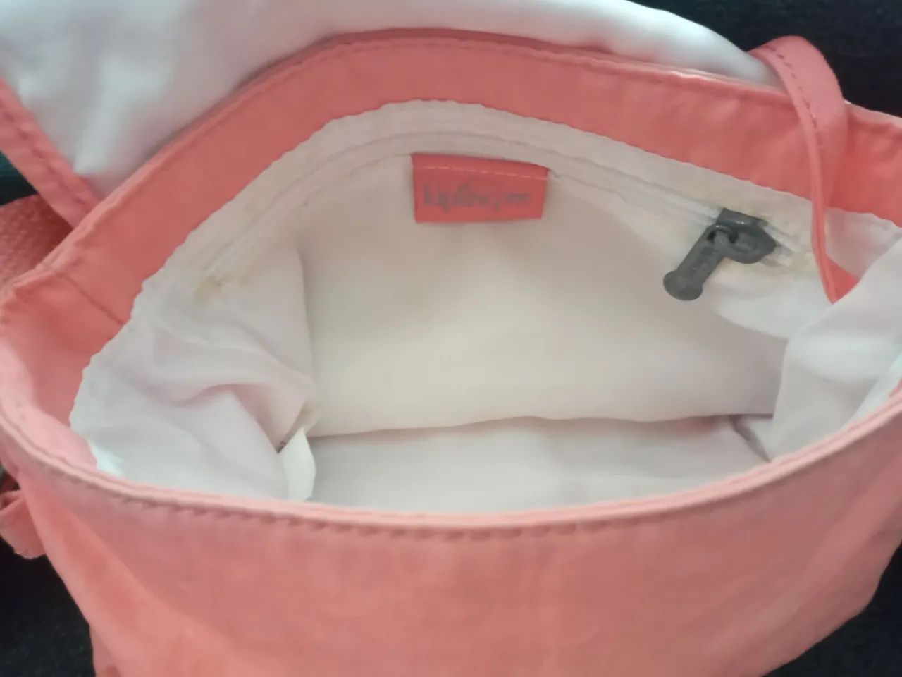 Bolsa  Kipling salmom pequena 16x23 - Foto 3