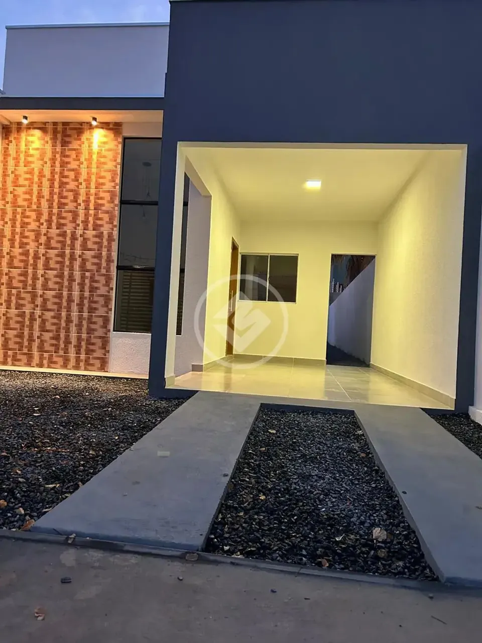 Casa nova no Jardim gramado3/4 sendo uma suíte com closet, wc social, sala e cozinha integ