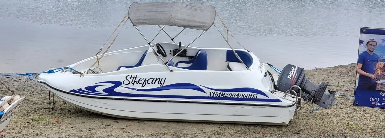 Lancha Stefany - Yamaha - 4.0m - Ideal para lazer