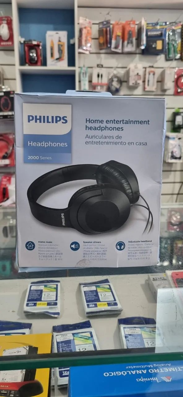 Fone de Ouvido Philips Headphone TAH2005 Preto - NOVO COM CAIXA ABERTA - Foto 5