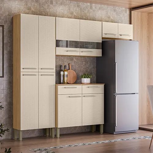 COZINHA 100% MDF COM BALCÃO - Foto 2