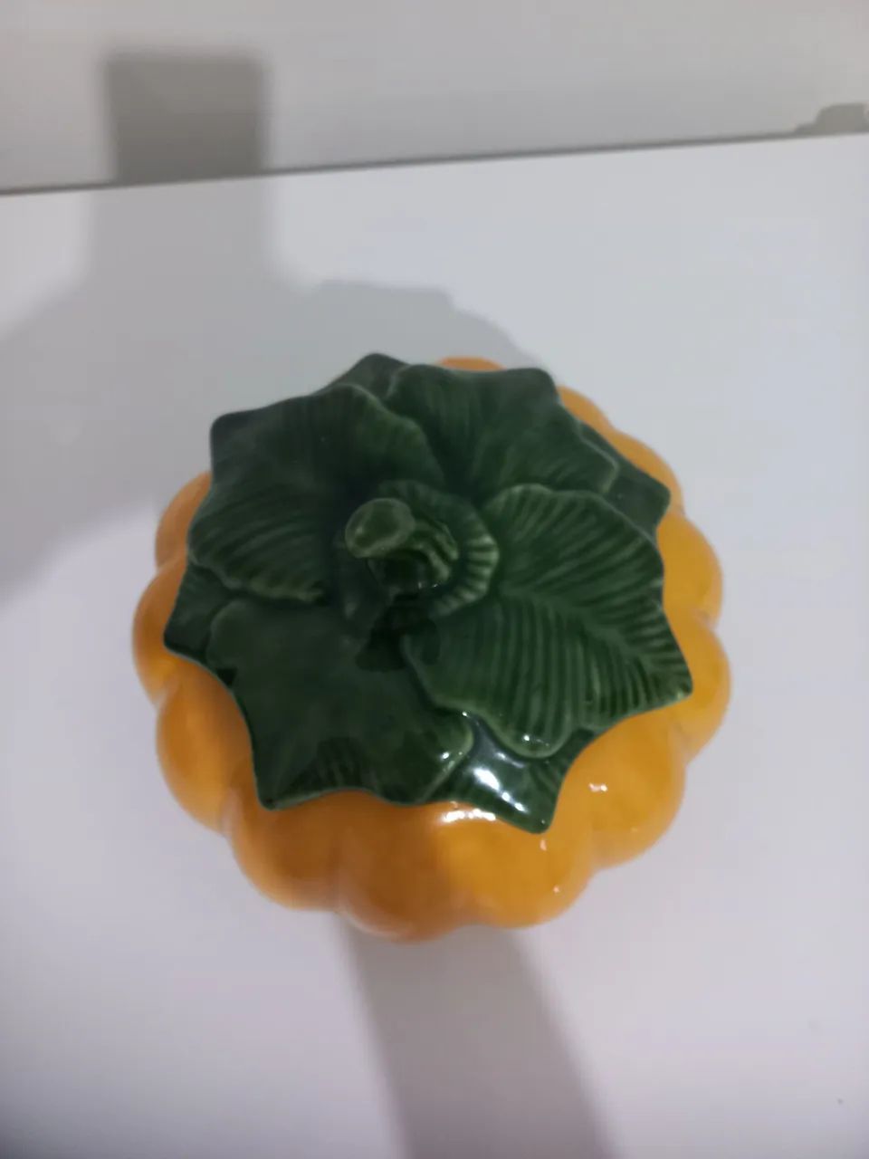 Porta temperos abóbora em cerâmica - Foto 3