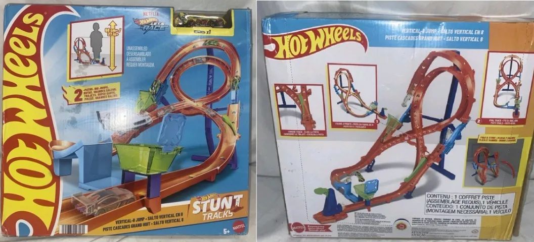 Pista Hot Wheels Salto Vertical 8 - Brinquedos e Jogos - Pio