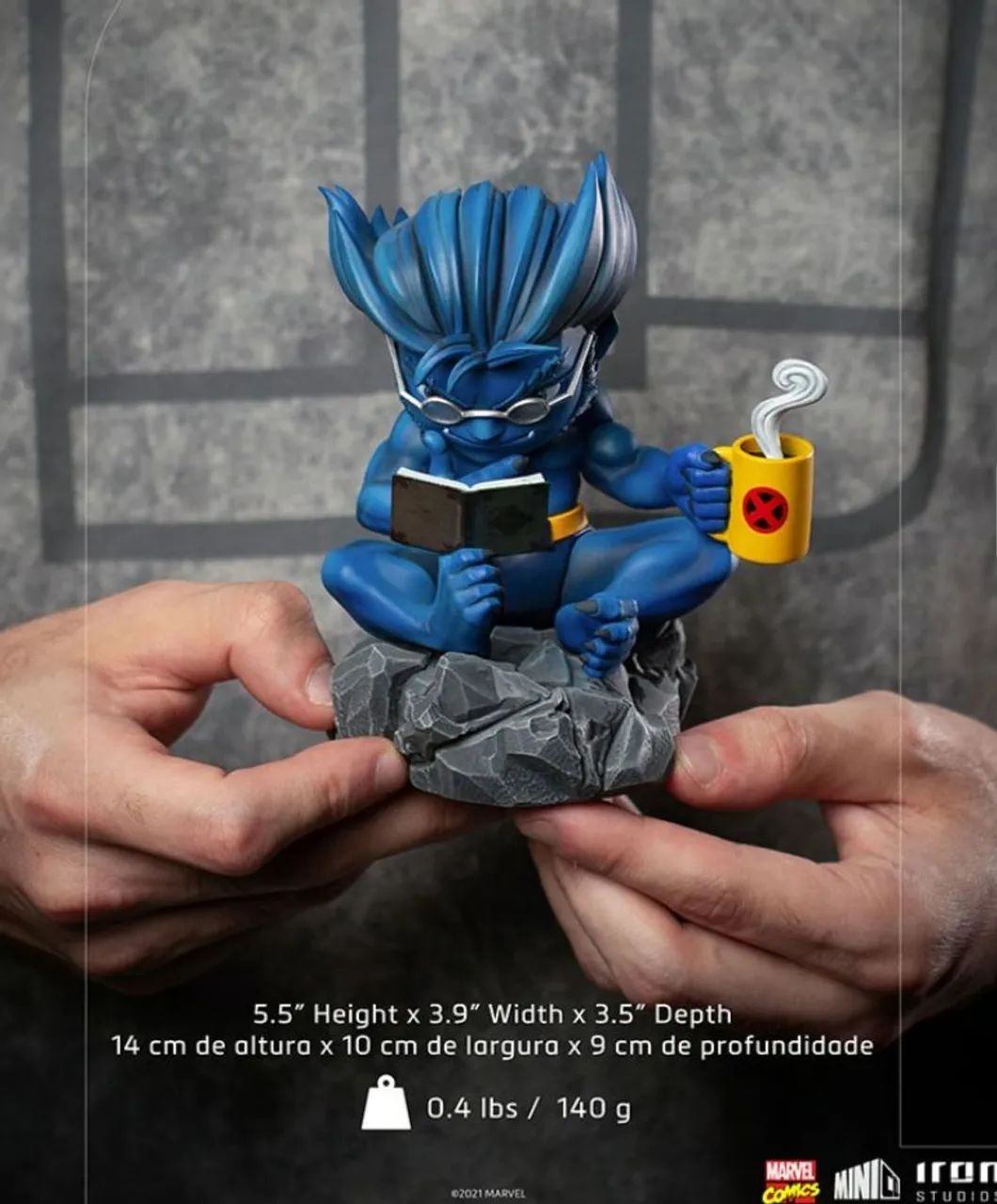 Minico Beast X-Men Iron Studios Fera - Foto 5