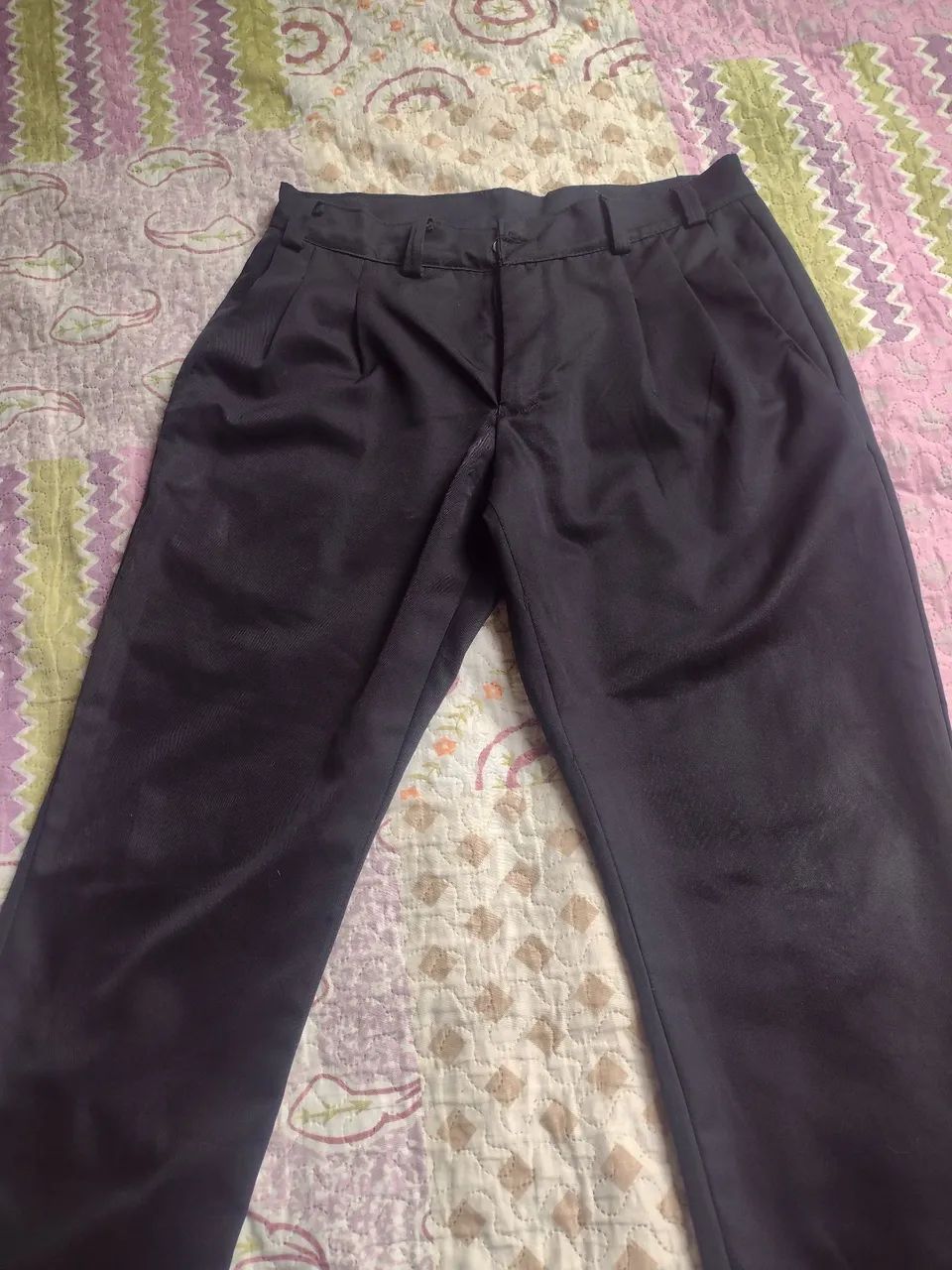 Calça Social Preta Masculina - Foto 5