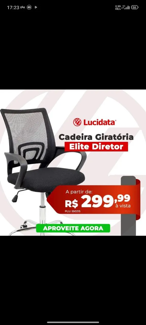 Cadeira Giratória Elite Diretor - Lucidata