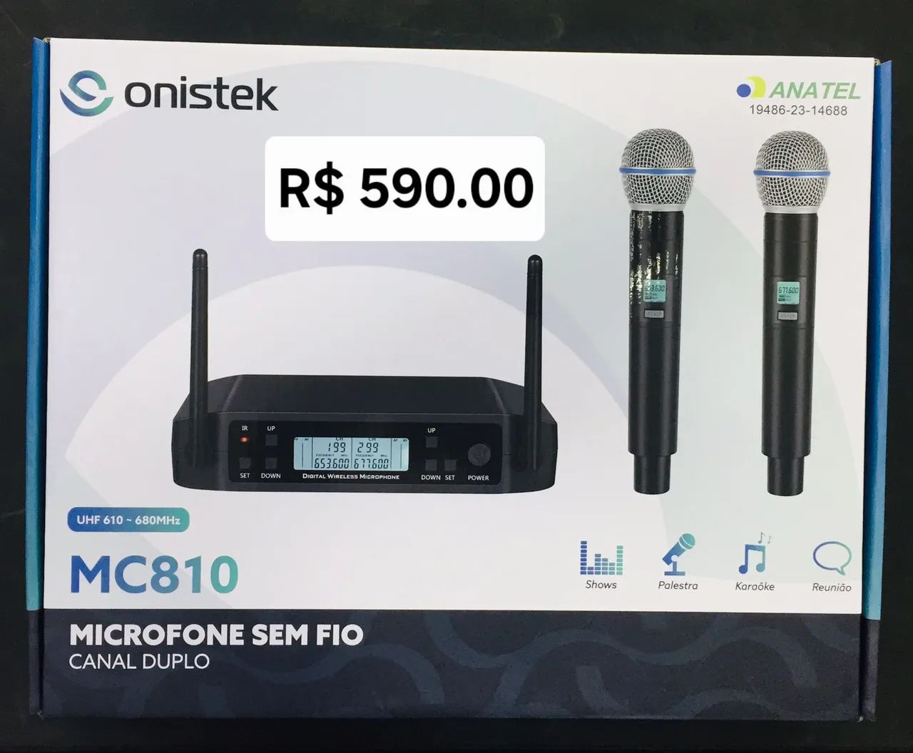 Microfones sem fios