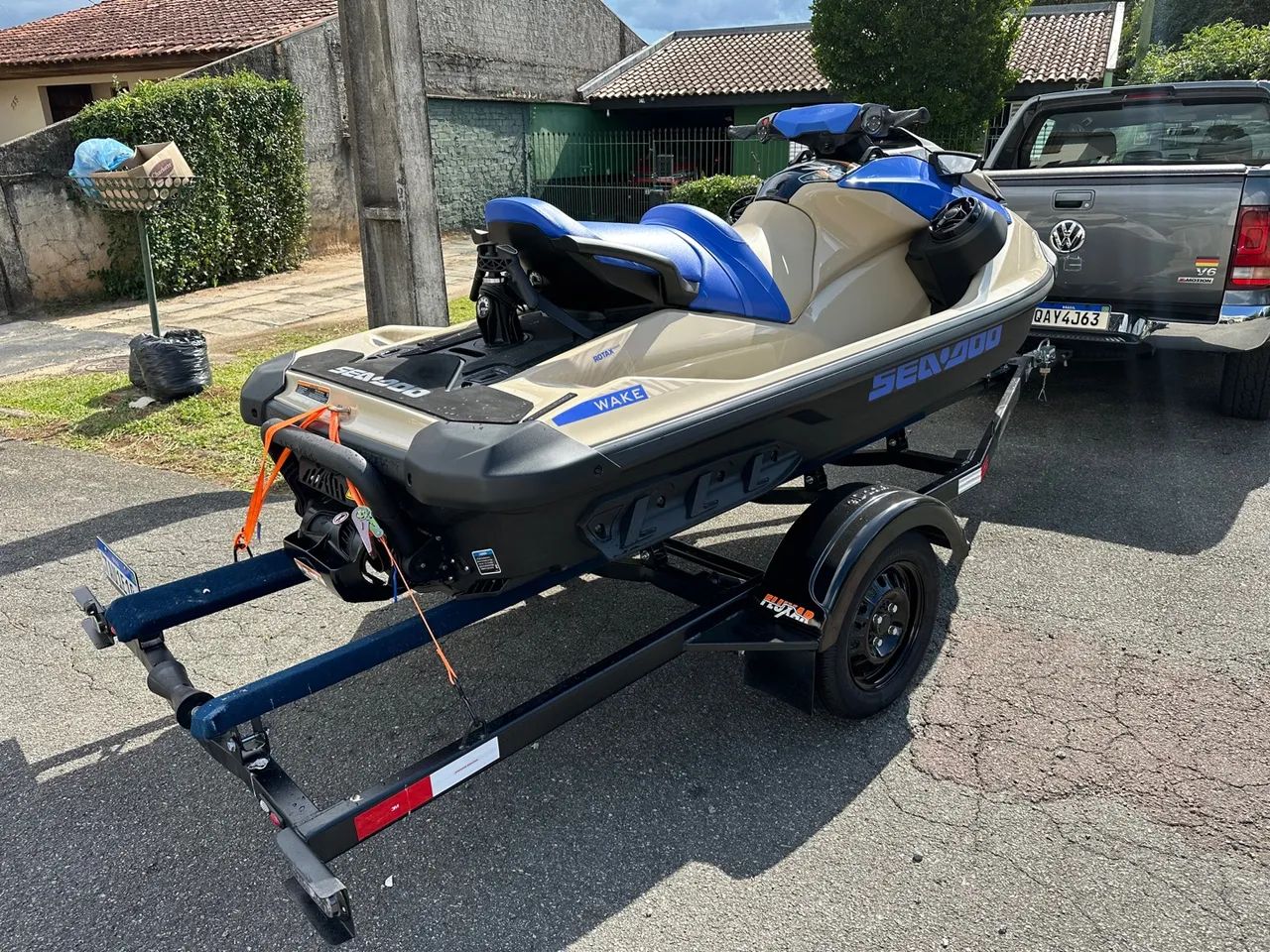 Jet ski Sea Doo Wake 170 2025 sem uso c/carreta okm 65 a vista restante em 12 X sem juros - Foto 7