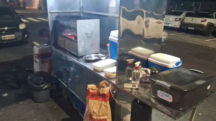 Carrinho de churrasquinho completo - Foto 4
