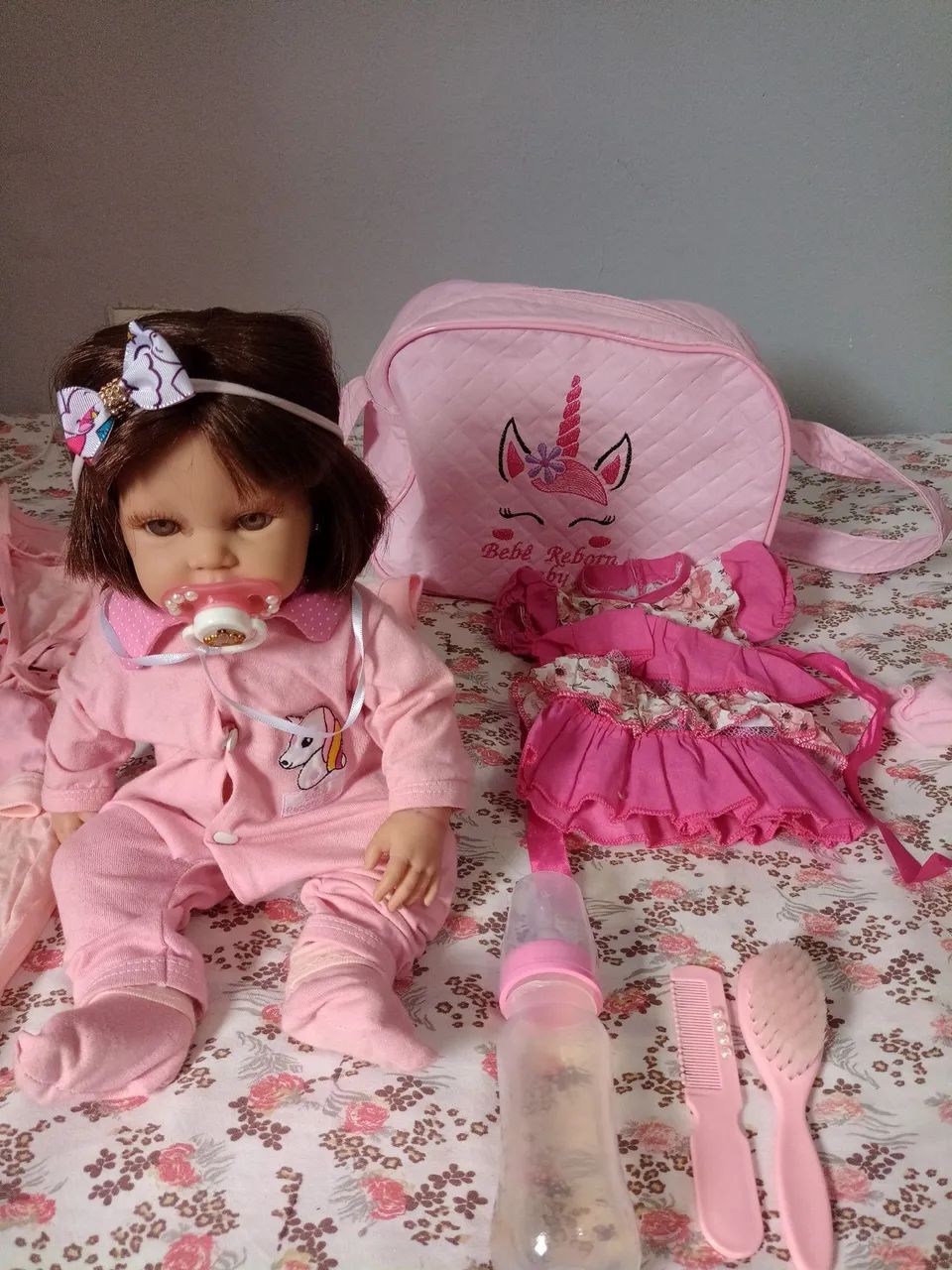 Boneca Reborn Realista - Bebê Menina - Foto 3