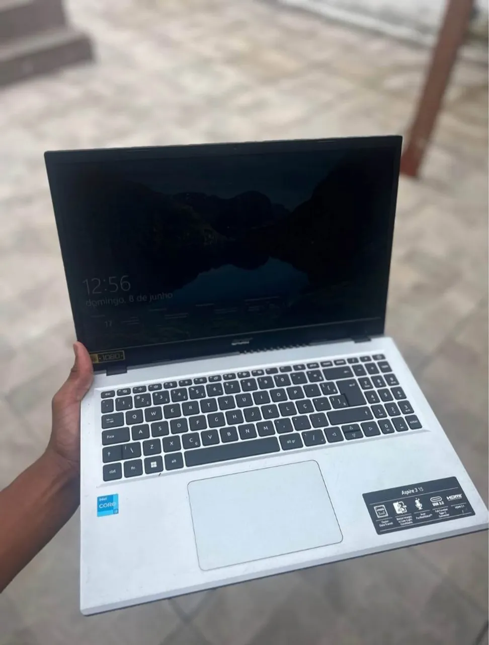 NOTEBOOK ACER ASPIRE 3 12TH 8GB DDR5 256SSD