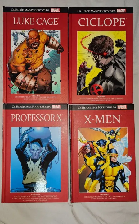 Os Hérois Mais Poderosos Da Marvel - Salvat Capa Dura Vol.10, 11, 13 e 22