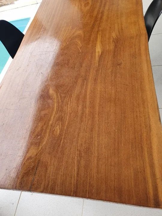 Mesa de madeira maciça - Foto 2