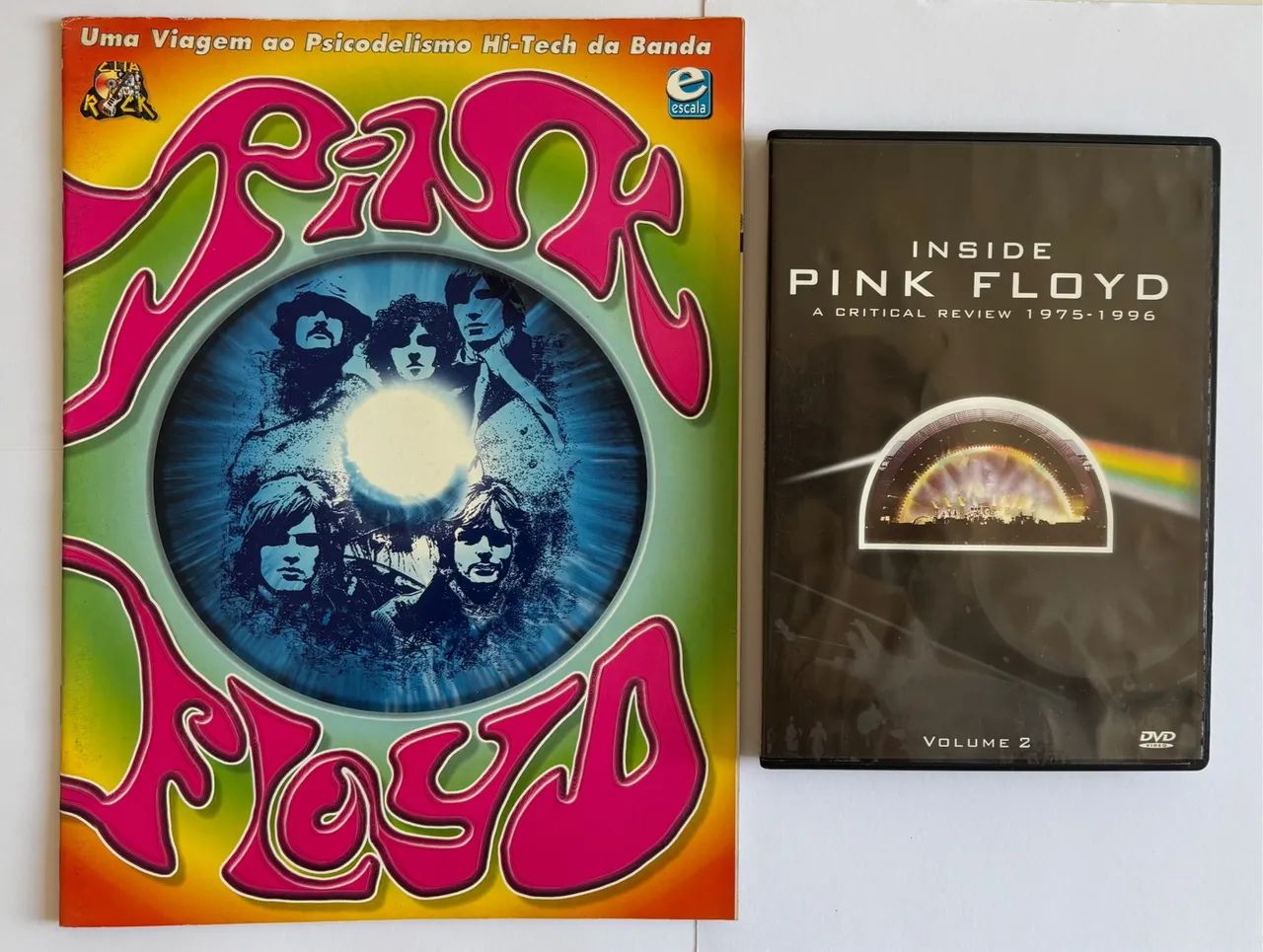 Lote Pink Floyd revista + dvd 