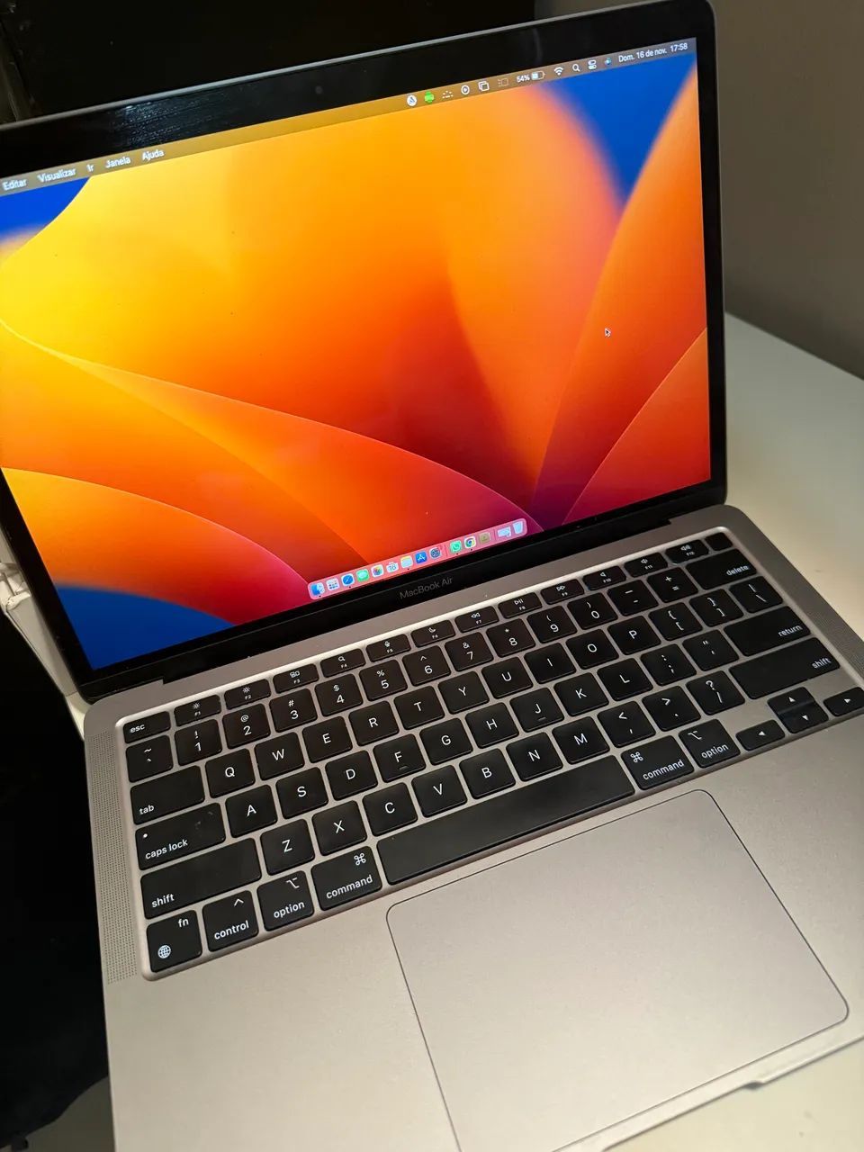MacBook Air 2020 M1 13インチ MacBook Air (M1, 2020) - Especificações técnicas - Suporte da