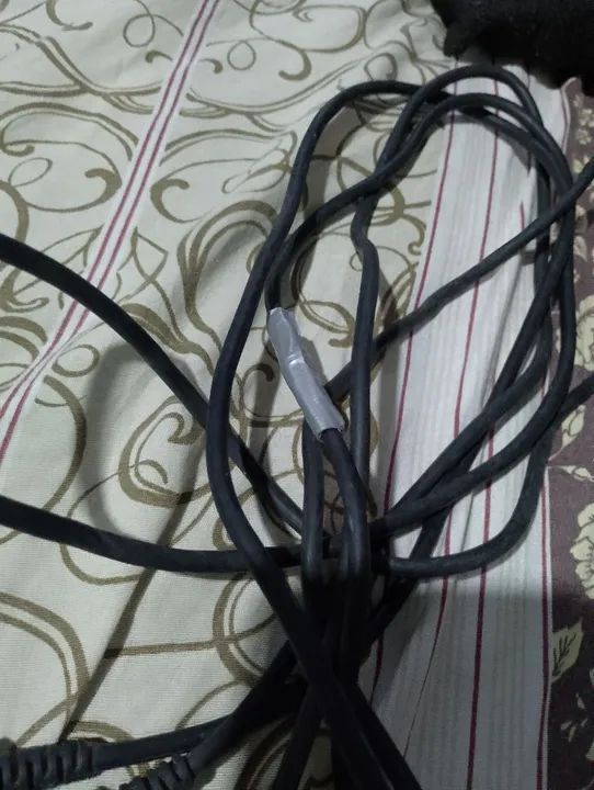 Extensão de cabo de controle de Mega Drive, Master System, Atari db9 1,70m usado - Foto 3