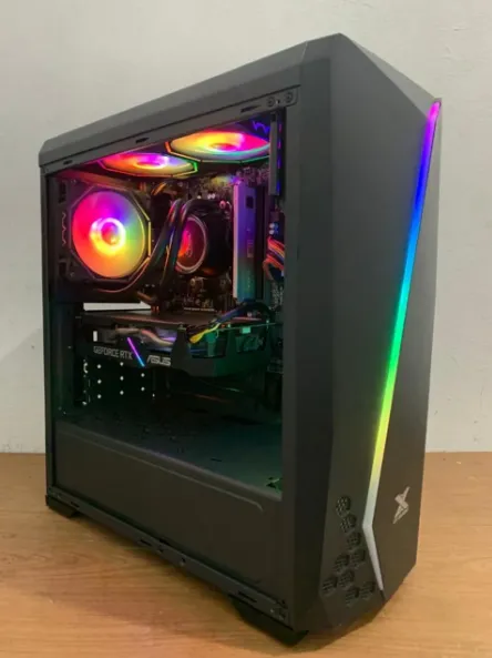 PC GAMER RYZEN 5 4500 / RTX 2060 6GB/16GB DDR4/ SSD 256GB. 12X NOS CARTOES E GARANTIA