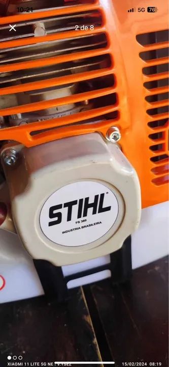 Roçadeira a gasolina STIHL FS 380 - Foto 2
