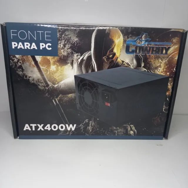 FONTE DE COMPUTADOR 400W - ENTREGA GRATIS - Foto 3