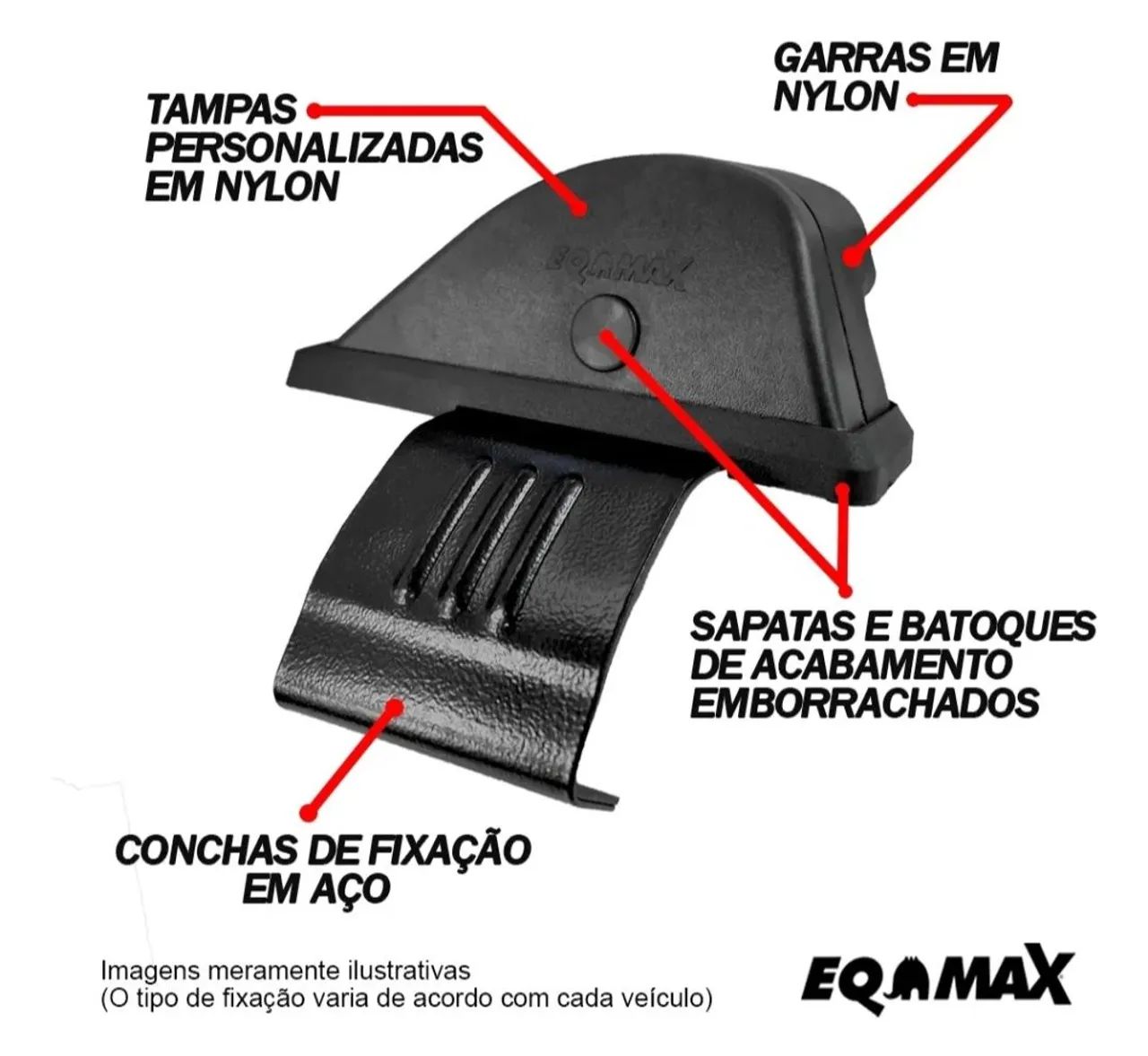 BAGAGEIRO HONDA CITY 2015 a 2021 - cor PRETO - Foto 4