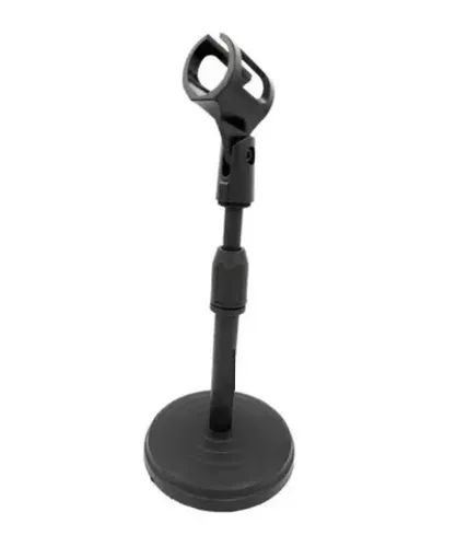 Suporte Pedestal de Microfone para Mesa 34cm - Foto 5