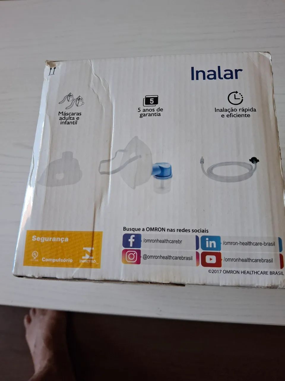 INALADOR DE AR COMPRIMIDO - Foto 3